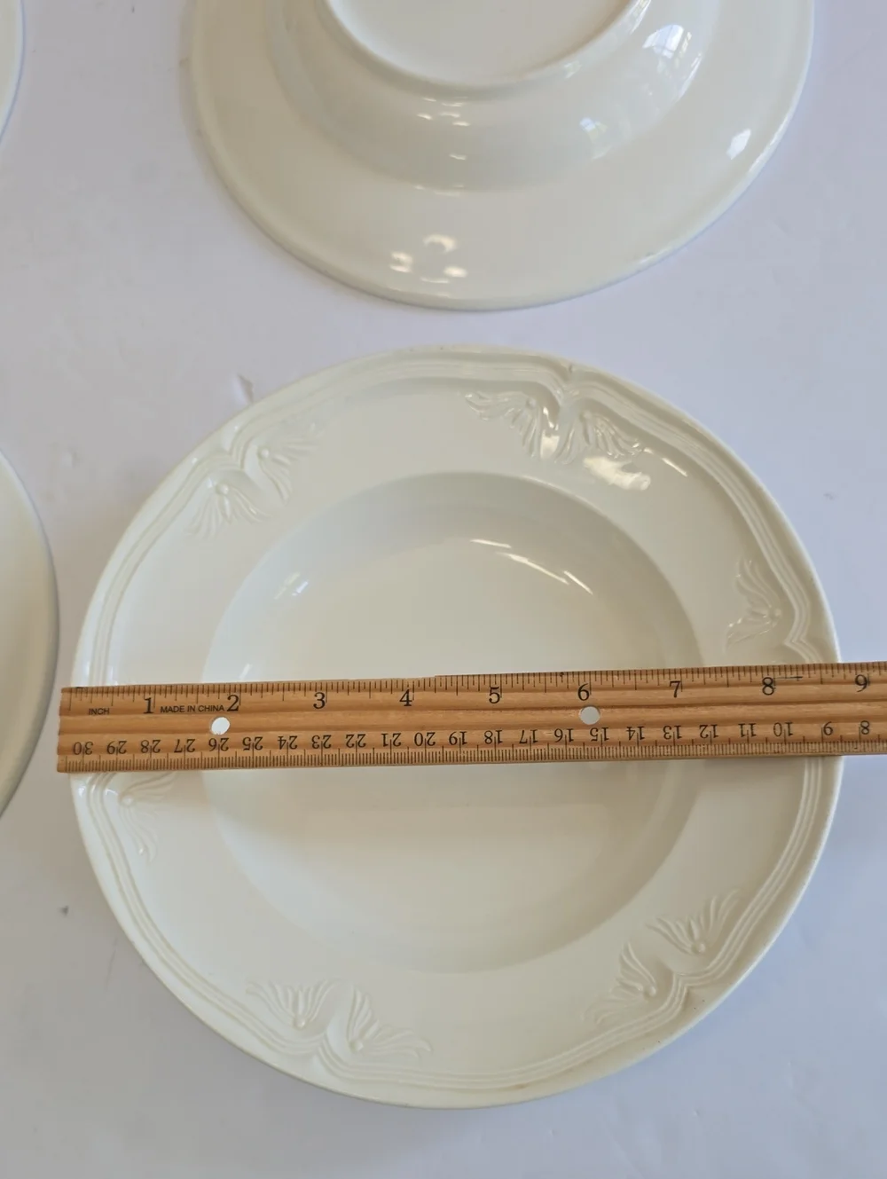 Villeroy & Boch Set Of 6 Cortina 2700 Soup/Pasta Bowls Vitro Porcelain White